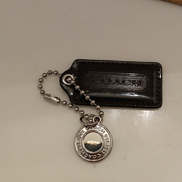 Two Piece Coach Bag Fob Charm on Chain Coach - Picture 2 of 7